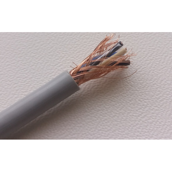 Кабель передачи данных экранированный 5 х 0.14 медный гибкий 26 AWG