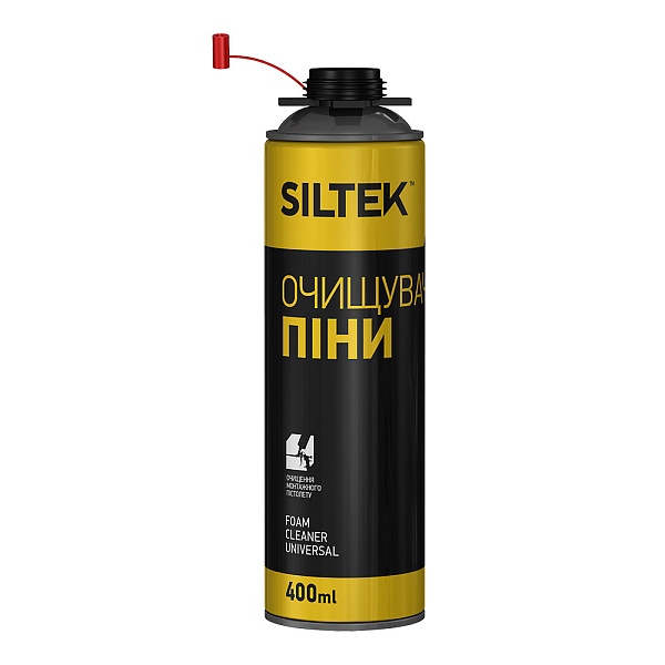 Очиститель пены монтажной Siltek 400 мл