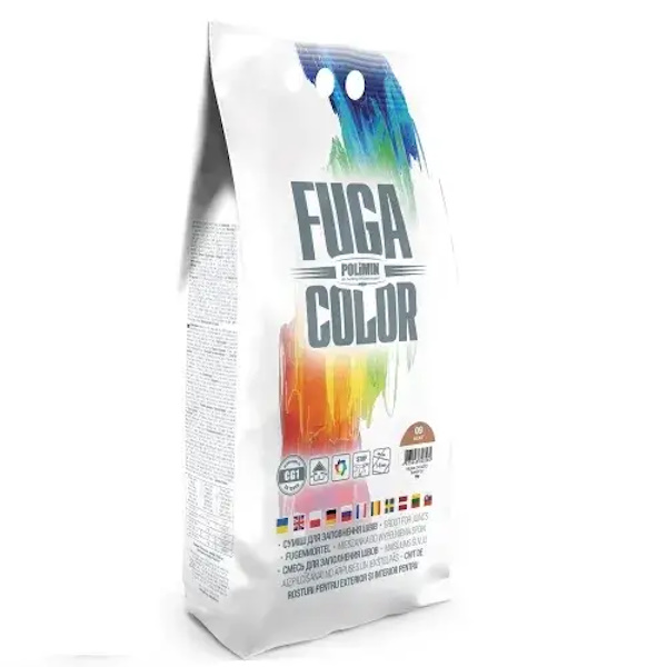 Затирка для швов Polimin Fuga Color CG1 2kg, white (белый)