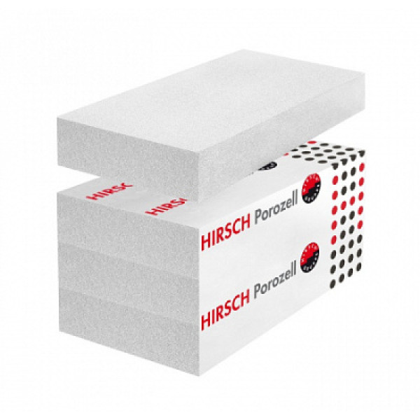 Плиты полистирольные EPS 50 HIRSCH 100х500х1000 (12-12,5 кг/м3)