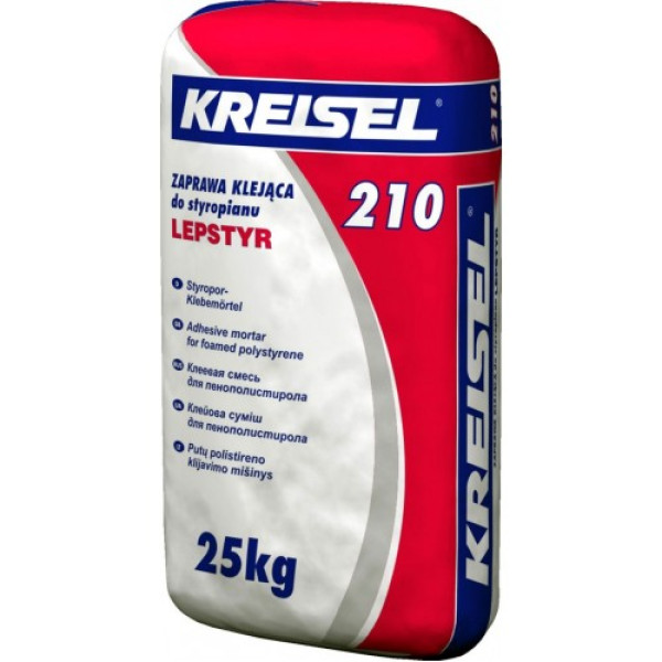 Клей для пенопласта Кreisel 210 LEPSTYR (25кг) 