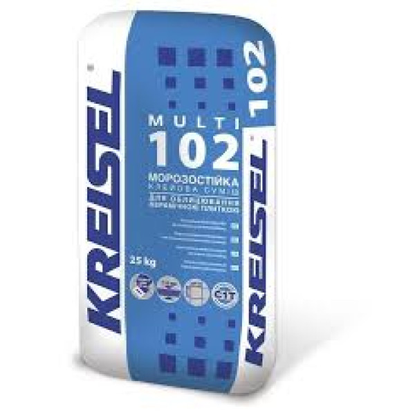 Клей для плитки морозостойкий 102 Multi Кreisel (25кг)