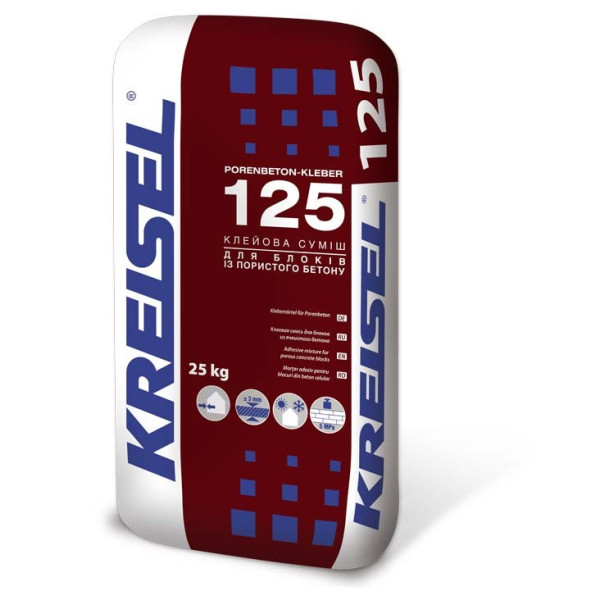 Кладочная смесь для керамоблоков КREISEL 125 Porenbtonkleber (25 кг)