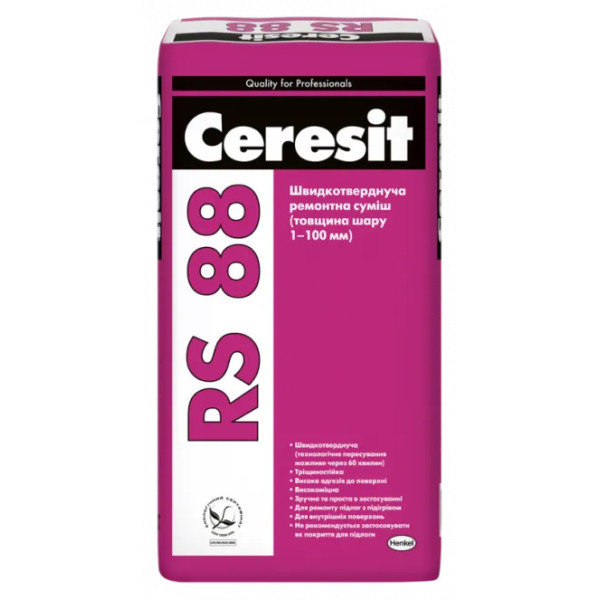 Ремонтная смесь Ceresit RS 88 (25 кг) 