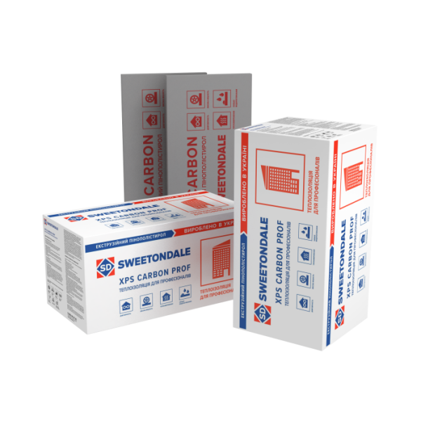 Экструзионный пенополистирол CARBON ECO 118х58х5см (8 шт/уп)