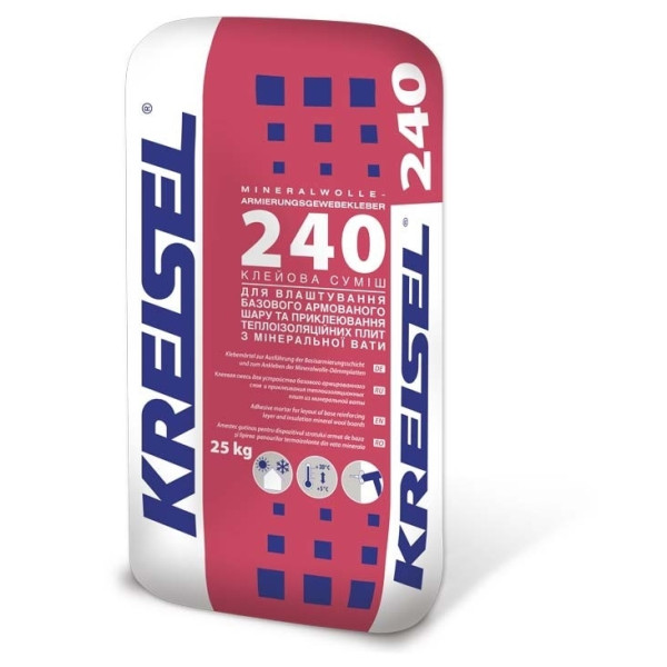 Клей для минваты универсальный Кreisel 240 GEWEBEKLEBR (25кг)